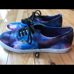Markdown! Galaxy Vans Size 8 Women's